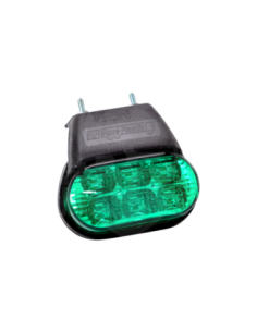 Faro Delim  Lateral 6 Led Osram Verde Bivoltaje