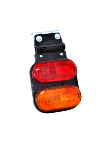 Faro Delim  Lat  Lamp R5w Flexible Ambar Rojo