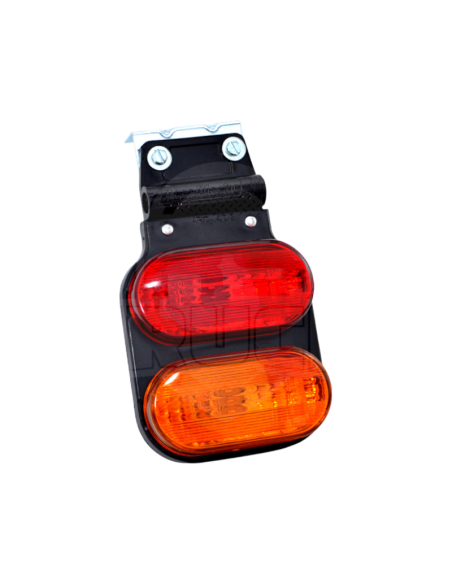 Faro Delim  Lat  Lamp R5w Flexible Ambar Rojo