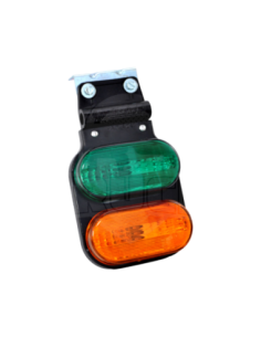 Faro Delim  Lateral Lamp  R5w Flexible Ambar Verde