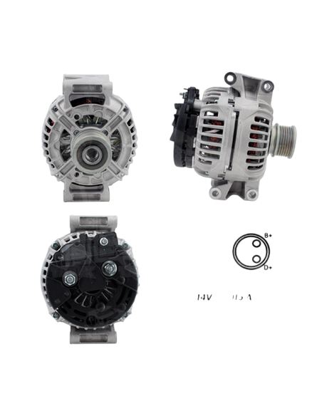 Alternador Mb Sprinter Cdi Om611 12v 120a