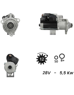 Arranque Ford Cargo Y Vw 12v 10d 2 2kw