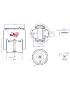 Conjunto Pulmon Scania Pgr Ref 2357460 Tras