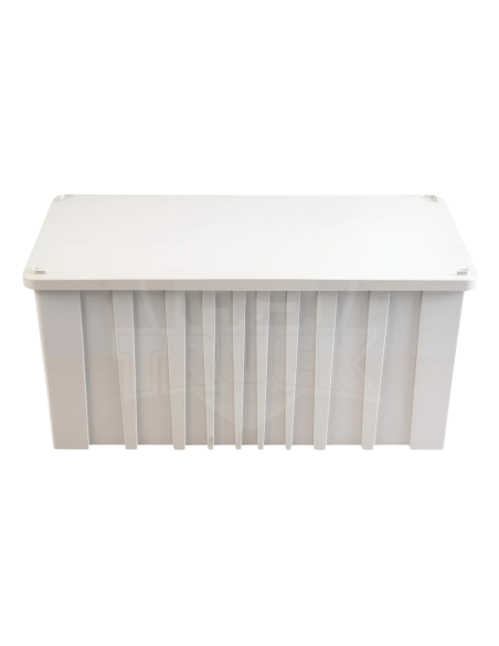 Contenedor  Plastico Inyectado Largo Tiza 1060x500x500mm Cb-co L Tz