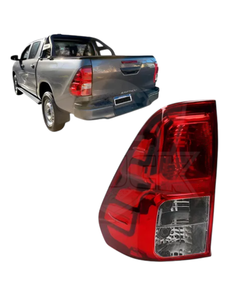 Faro Ty Hilux 2016 Trasero C-porta Lamparas Der