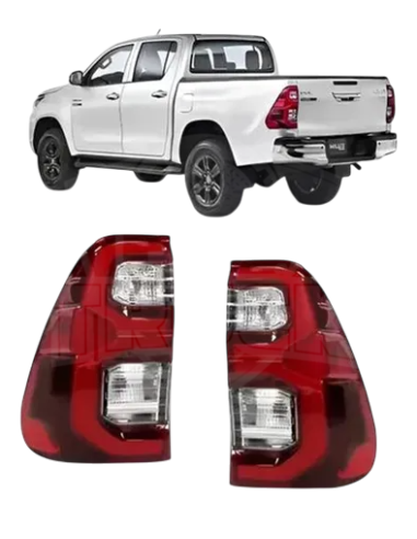 Faro Tyt Hilux 21 Con Led Trasero Fitam