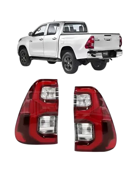Faro Tyt Hilux 21 Con Led Trasero Fitam