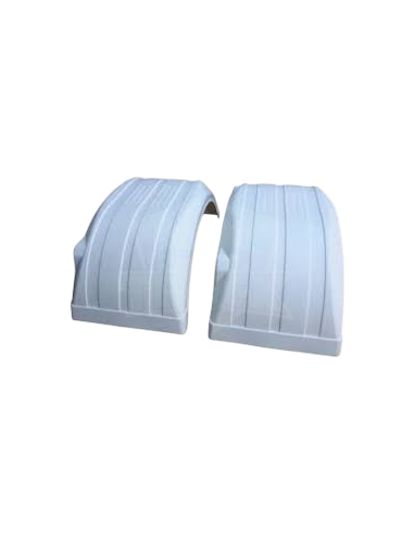 Guardabarro Universal 22 5 Blanco Acoplado