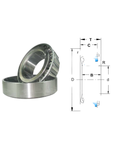 Ruleman Rueda Delantera Ford Cargo Iveco Vw