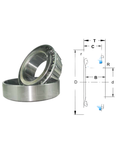 Ruleman Rueda Delantera Ford Cargo Iveco Vw