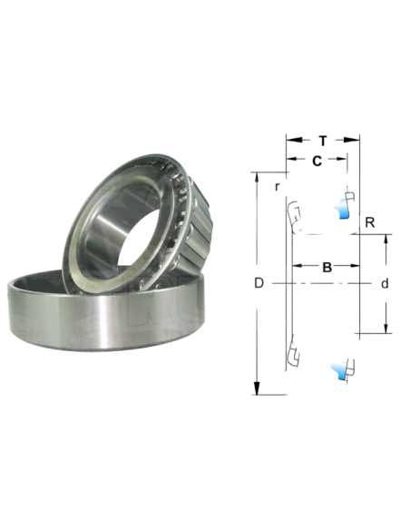 Ruleman Rueda Delantera Ford Cargo Iveco Vw