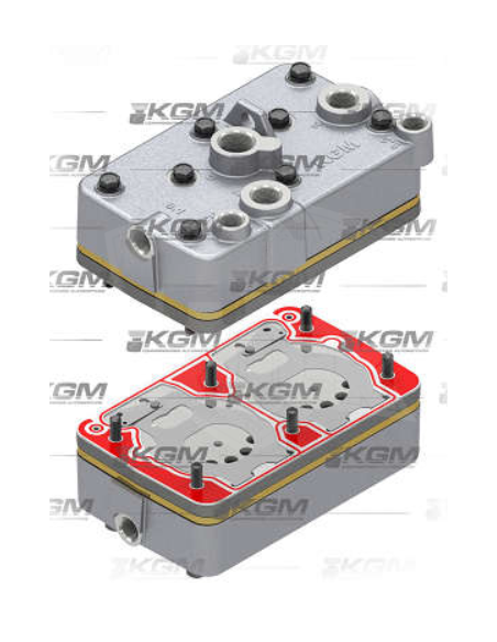 Tapa Completa Para Compresor Scania Serie 4 Ref K016615 1424766 Seb01444004