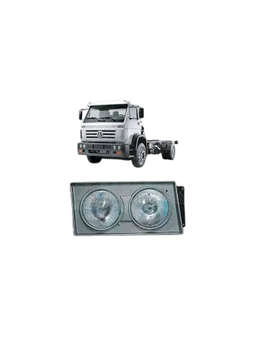 Optica Camion Vw Worker 2000-02 Mascara Gris Der