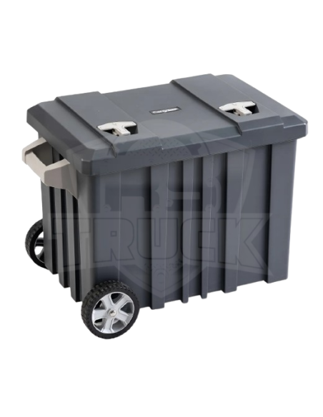 Cajon Chico Gris Con Manijones Y Ruedas  600 X 415 X 455mm - Cb - Ca S Gr Mn Rd