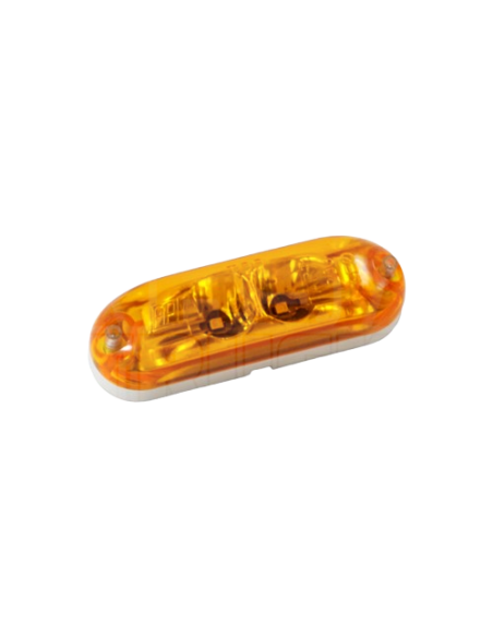 Faro Delimitador Lateral De 2 Led Osram Ambar 12-24v