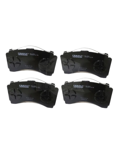 Juego Pastilla Trasera Mb Actros