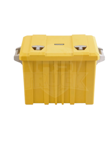 Cajon De Herramientas Mediano Inyectado Amarillo Con Manijones  750 X 475 X 510mm - Cb - Ca M Am Mn