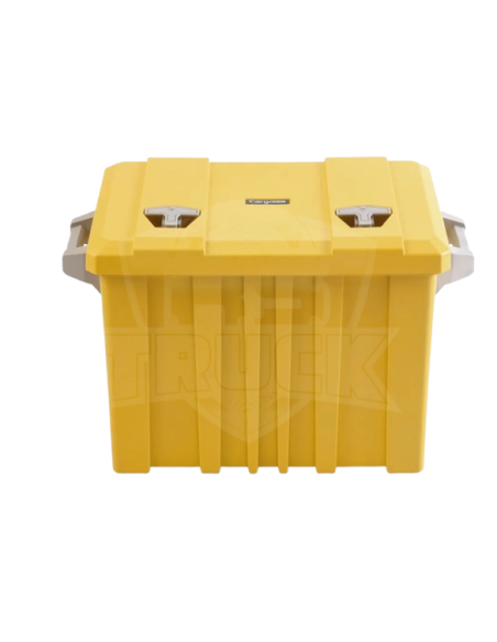 Cajon De Herramientas Mediano Inyectado Amarillo Con Manijones  750 X 475 X 510mm - Cb - Ca M Am Mn