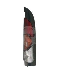 Faro Renault Kangoo Trasero Marco Negro 2 Puertas Izquierdo