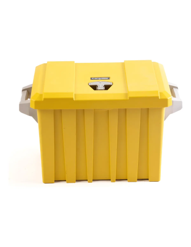 Cajon Herramientas Amarillo C/manijas 53x37x40cm